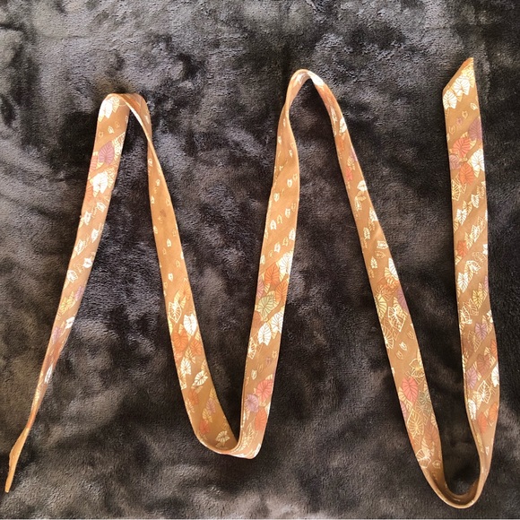 Vintage 80s/90s Fall Themed Long Sleeve Button Up Blouse Cottagecore - Picture 6 of 6